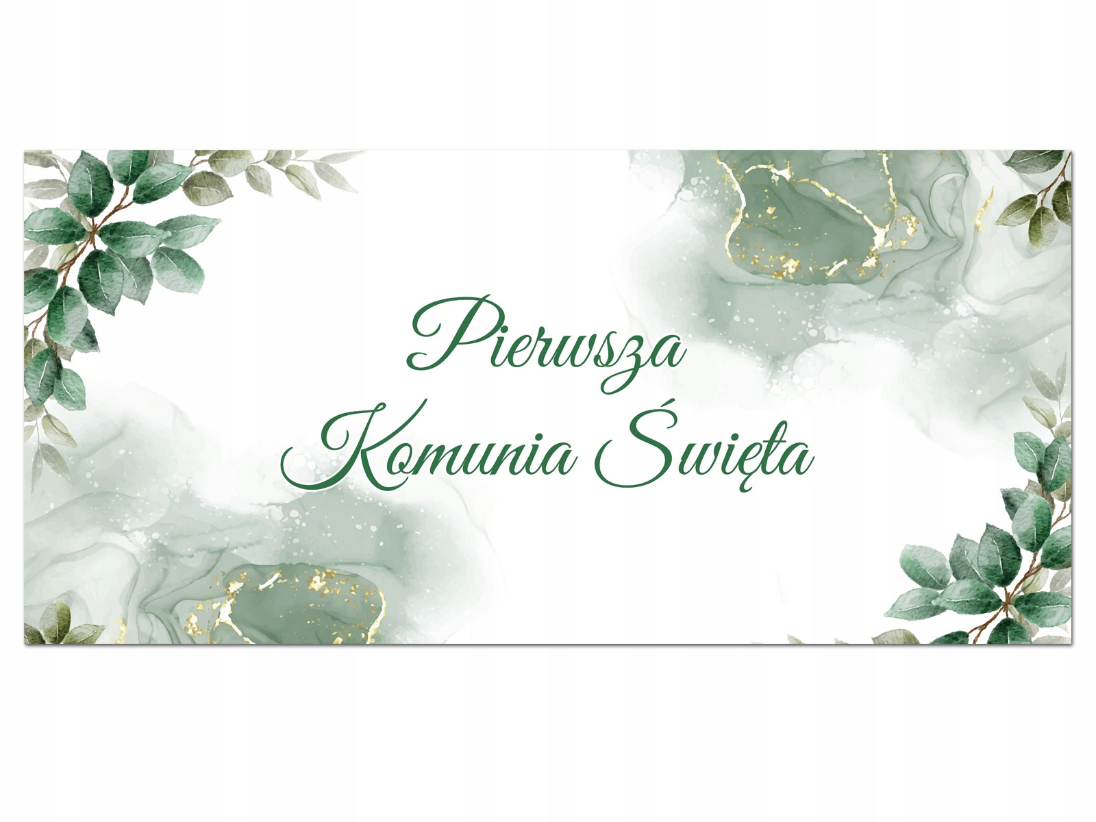 

Duży plakat komunijny 70x33cm I Komunia Święta