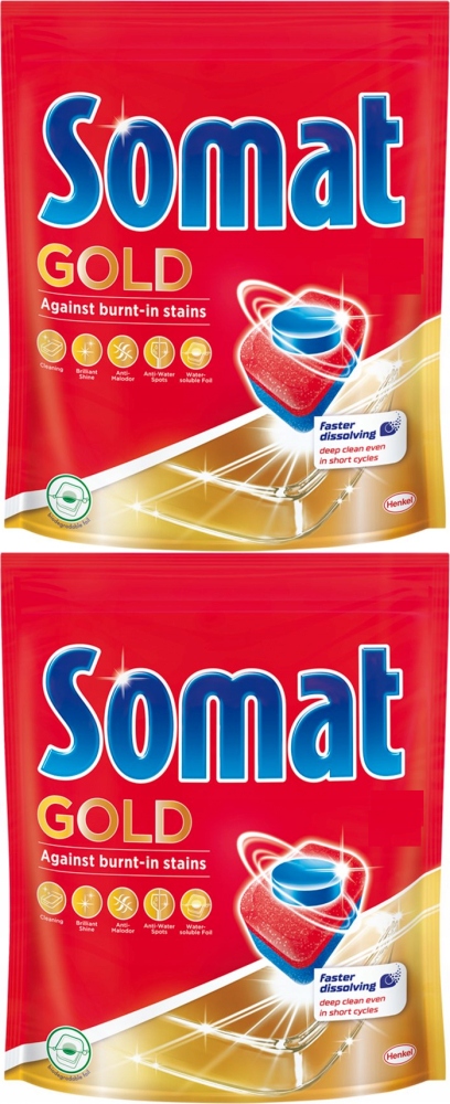 

Tabletki do zmywarek Somat Gold 34 szt x2