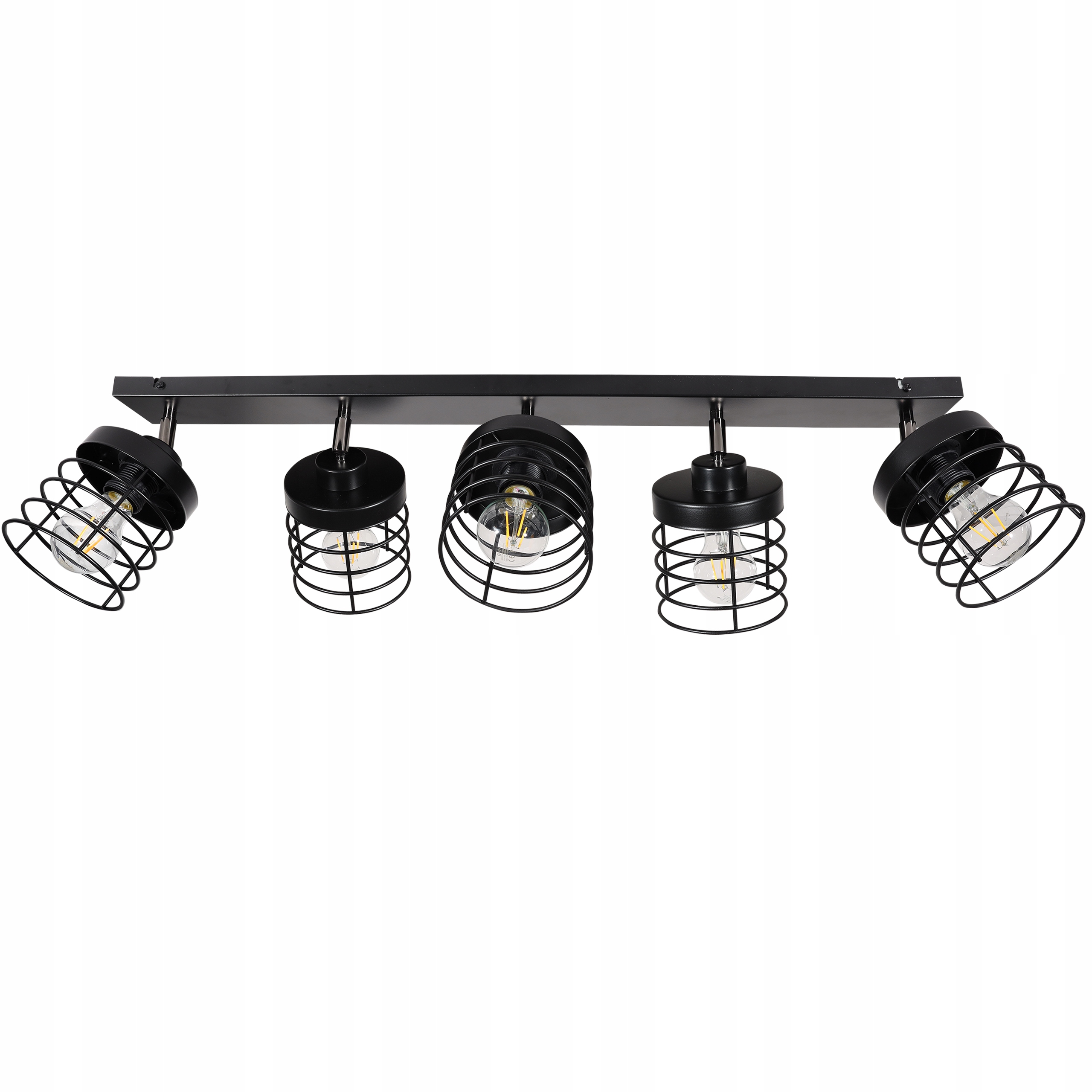

Lampa Sufitowa Listwa Klosz Druciak Led