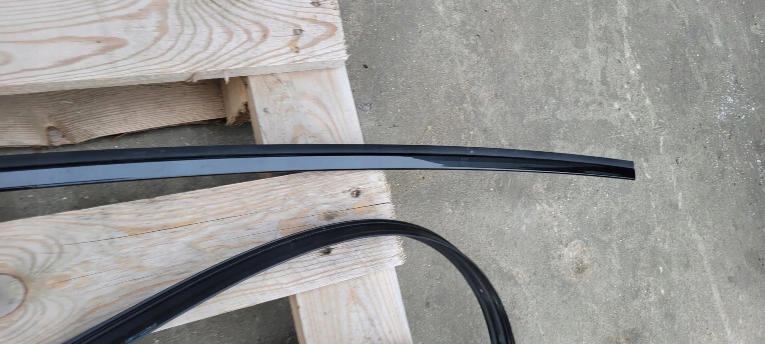 S7 4G A7 moulding roof left black SLINE 4G8853703AL