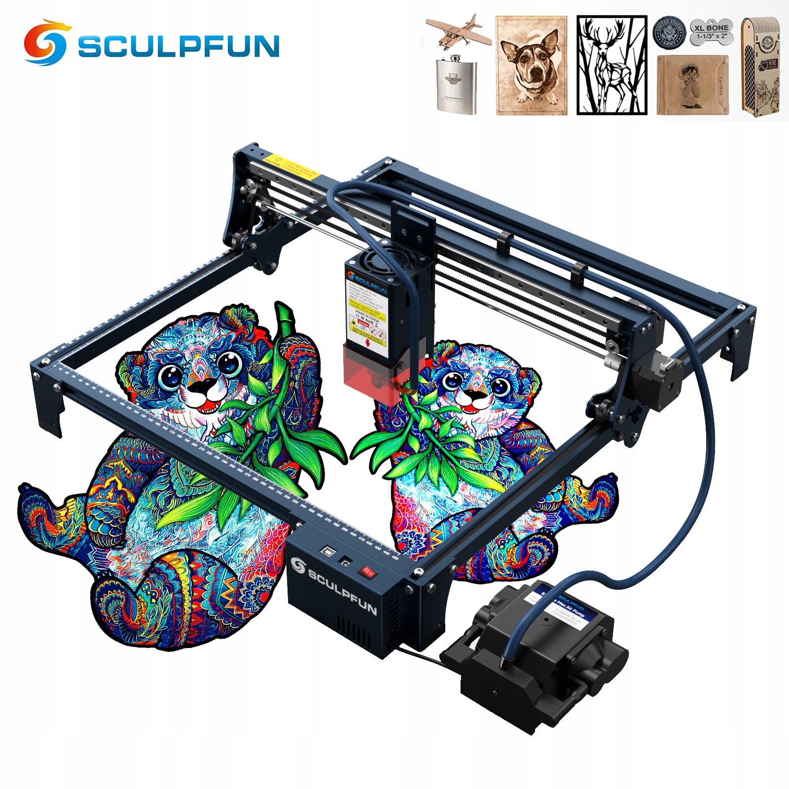 

Maszyna do grawerowania Sculpfun S30 Pro Max +pump