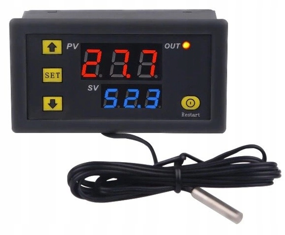 Regulator temperatury 12V - W3230 Precyzyjna Regulacja