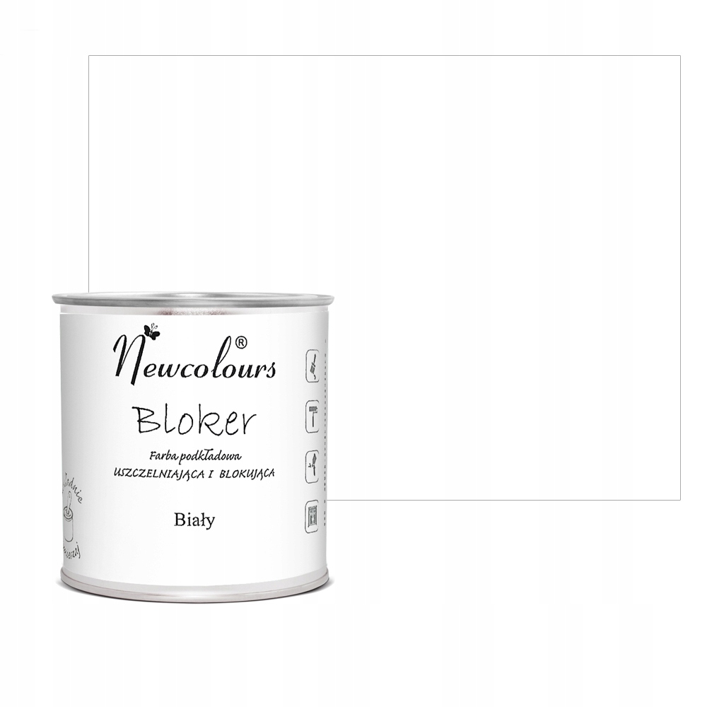 Bloker farba podkładowa BIAŁY Newcolours 200ml