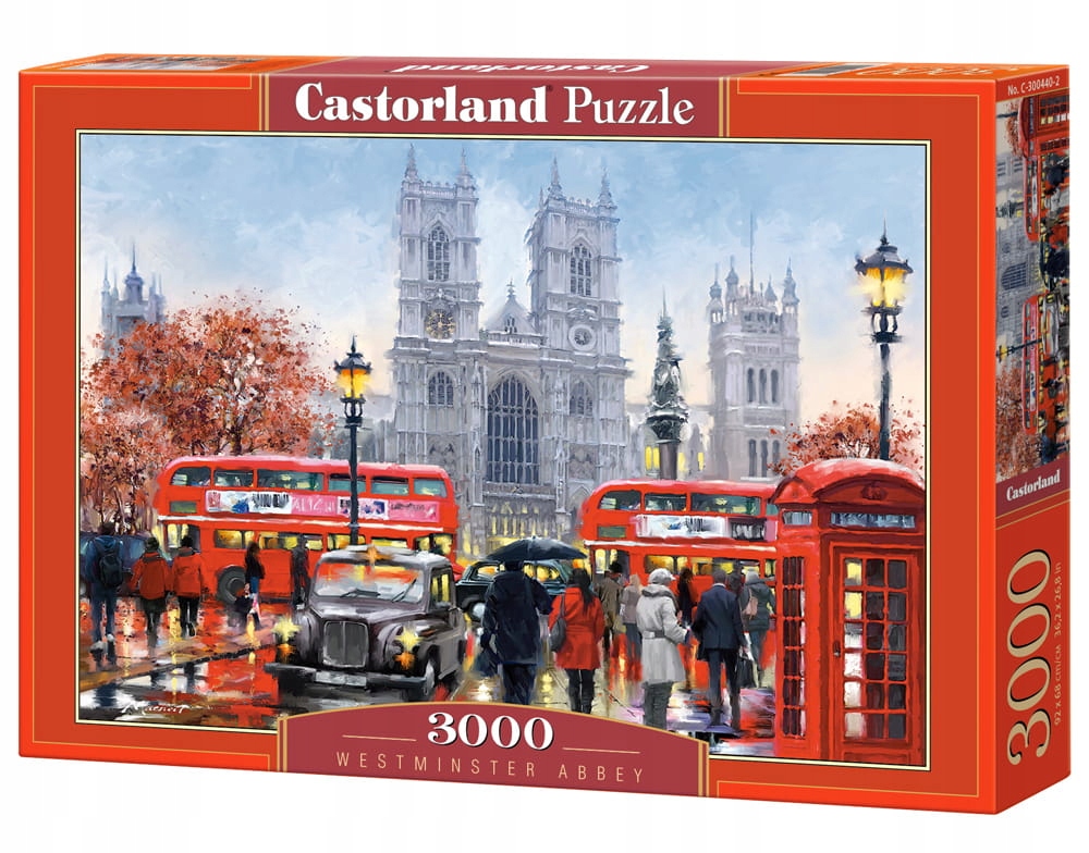 Castorland Puzzle 3000 elementów Westminster Abbey 300440