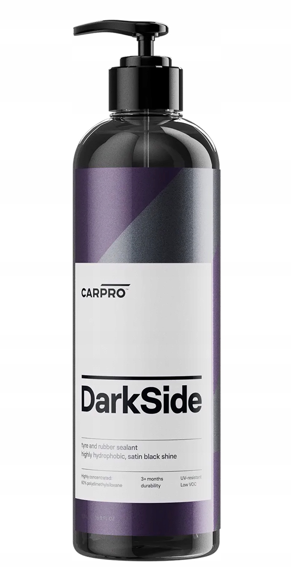 CARPRO DarkSide 500ml odolný dressing na gumové pneumatiky za 401 Kč -  Allegro