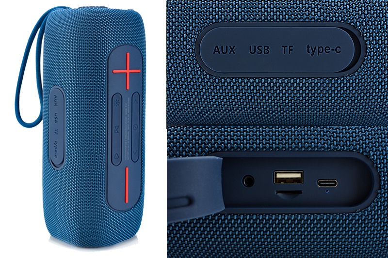 MOCNY GŁOŚNIK WODOODPORNY BEZPRZEWODOWY RGB LED Model P32