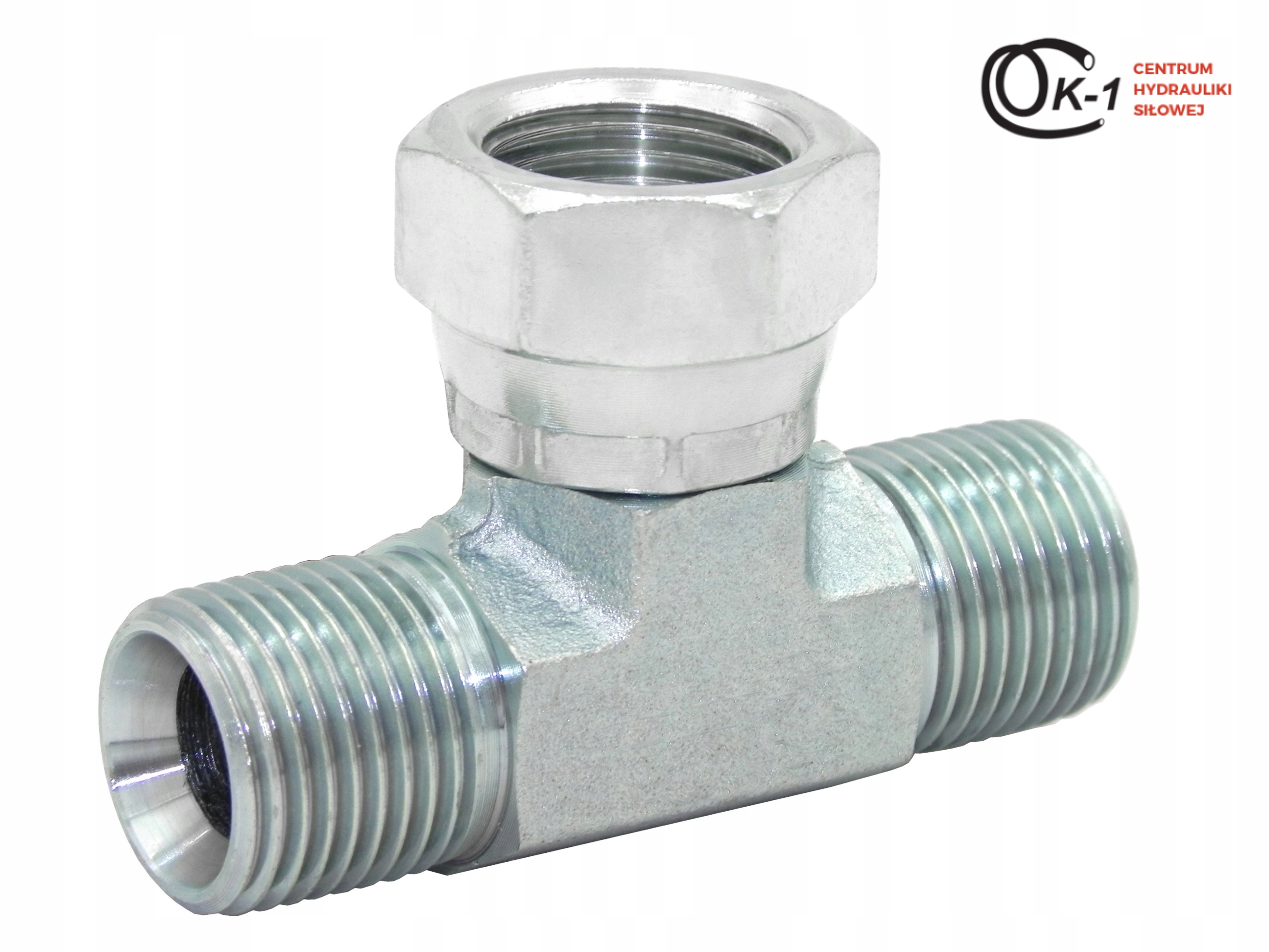 ZŁĄCZE TRÓJNIK HYDRAULICZNY 1/4" Z NAKRĘTKĄ Numer katalogowy części TN G1/4