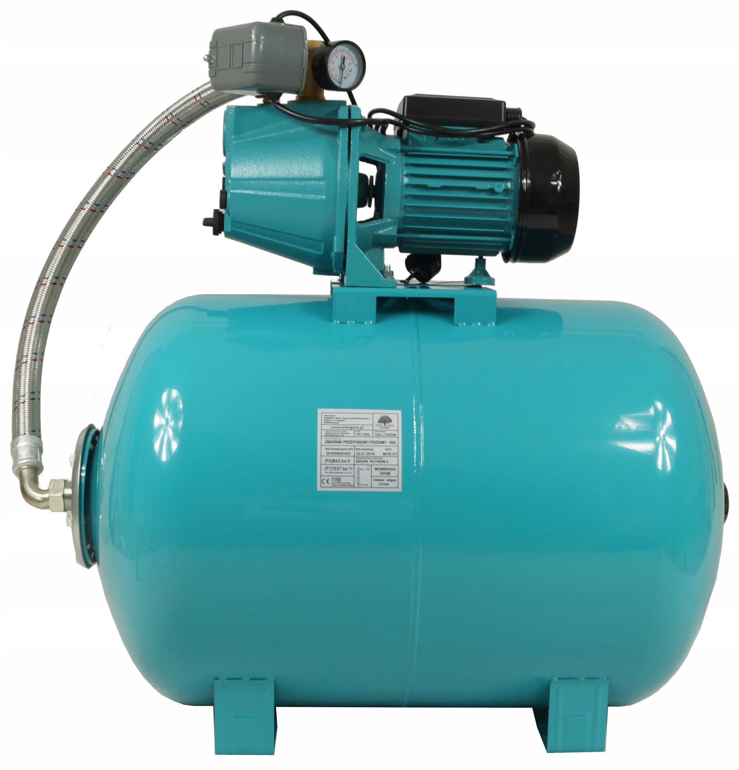 Hydrofor 100L pompa JET100A Omnigena HYDROS 60L/m