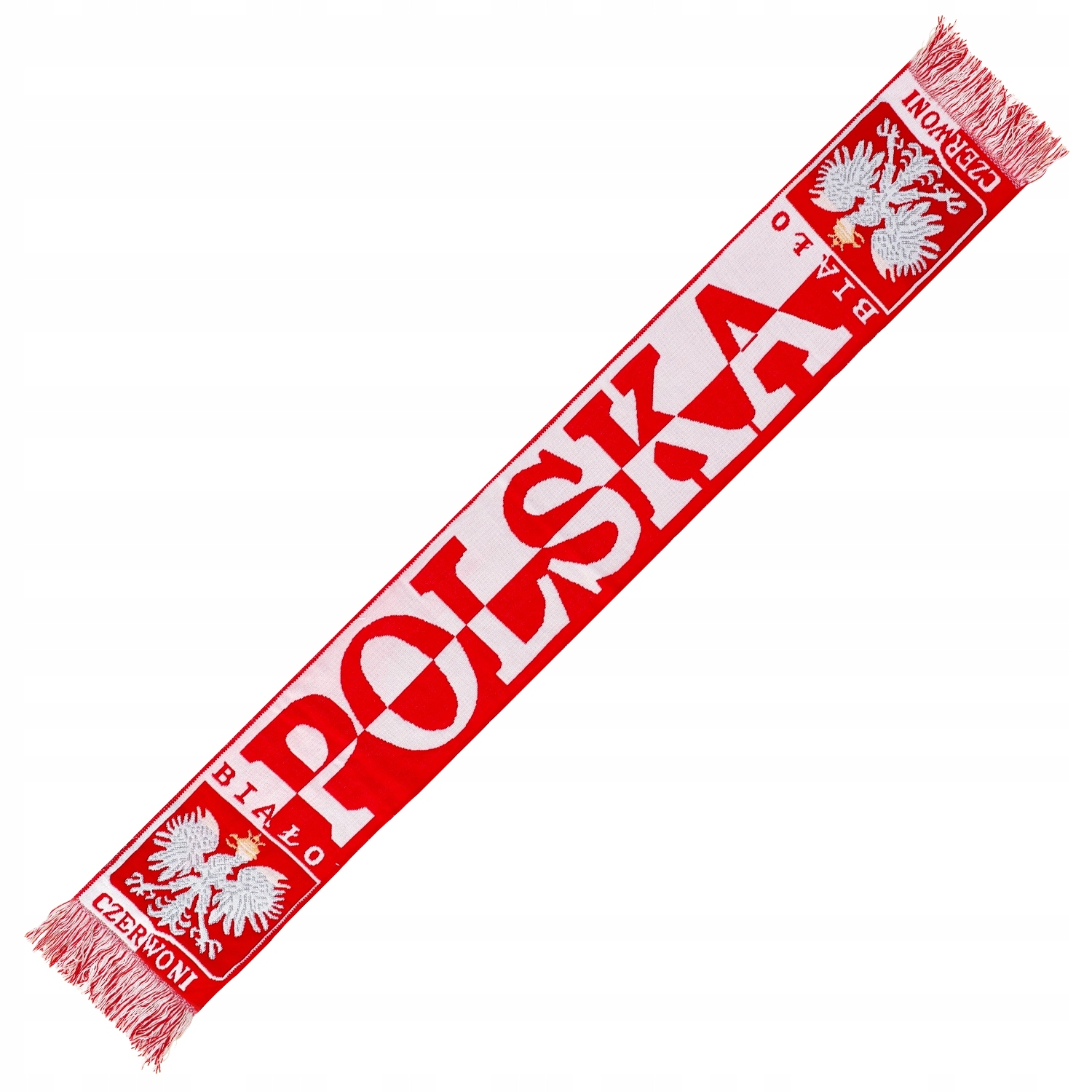 Szalik POLSKA 140 cm x 20 cm | Reprezentacja Polski