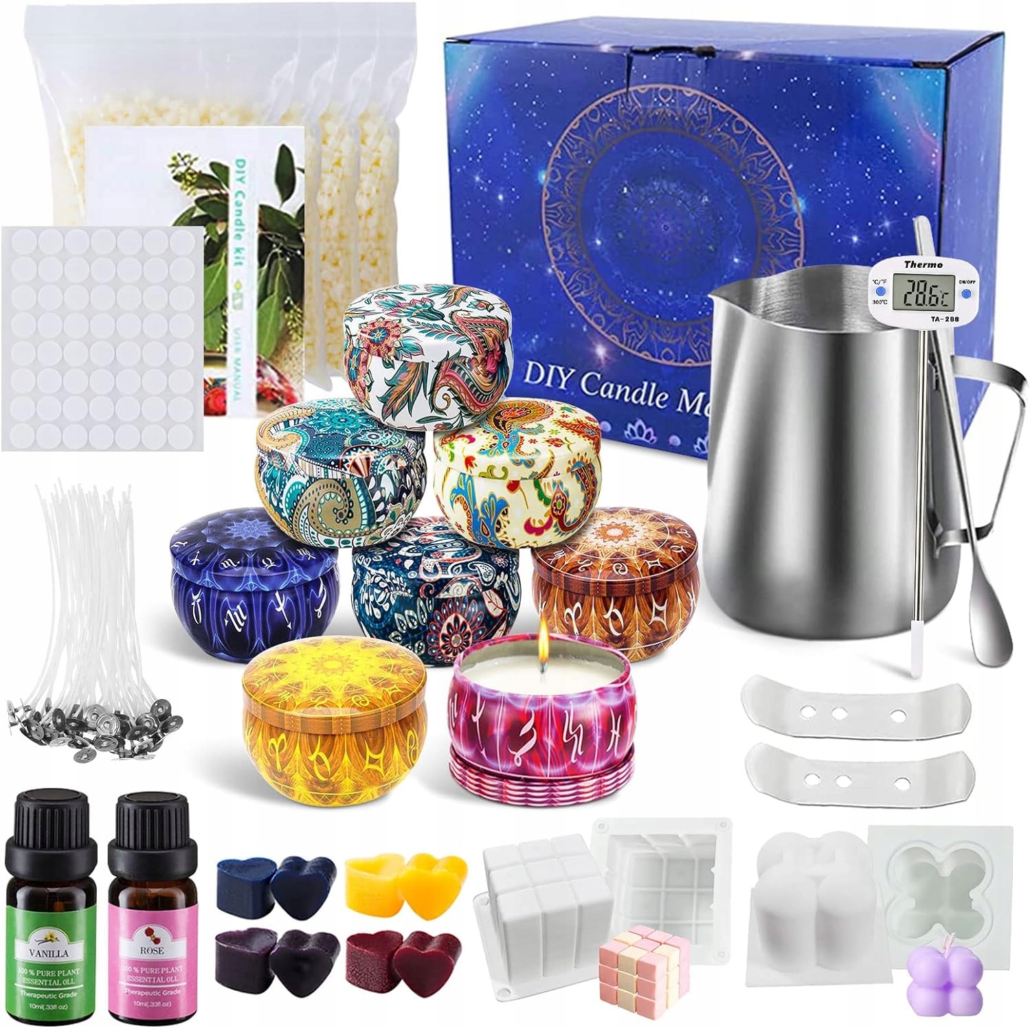 Sada Pro Vlastní Výrobu Svíček