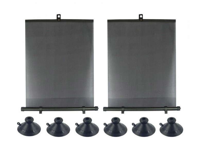 

Rolety przeciwsłoneczne 55 cm, 2 szt.