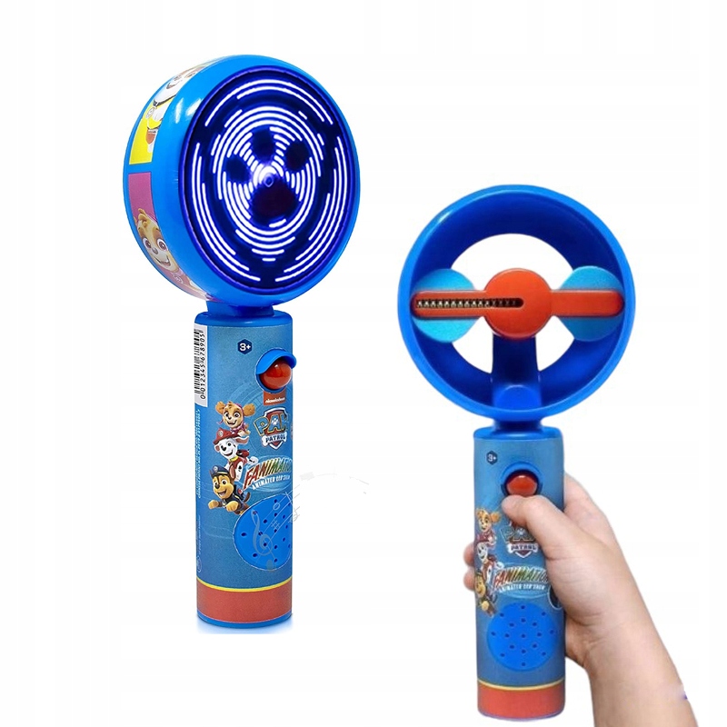 WIATRAK PSI PATROL PROJEKTOR LED MUZYKA FANIMATION