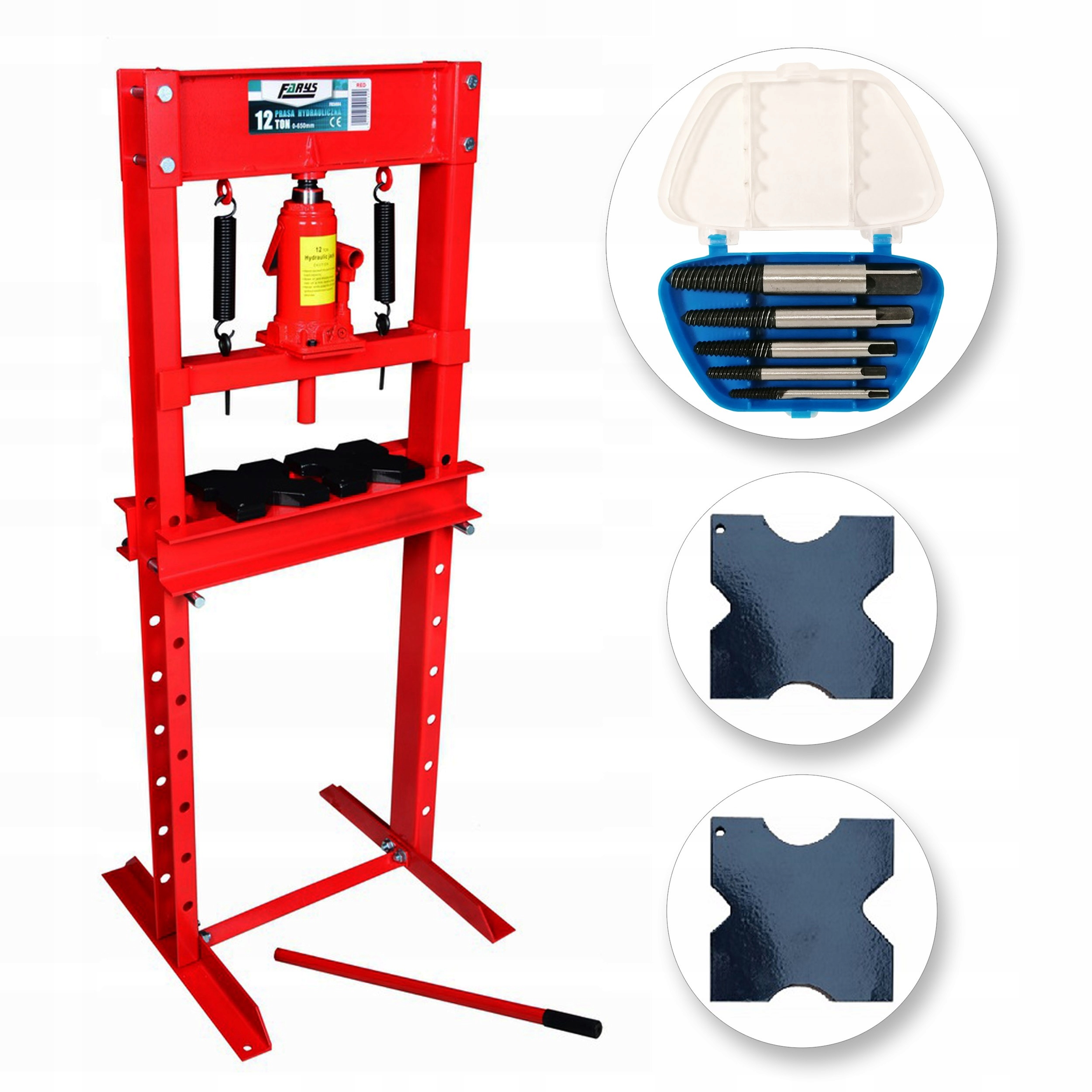 PRASA WARSZTATOWA 12T HYDRAULICZNA 12 TON + GRATIS