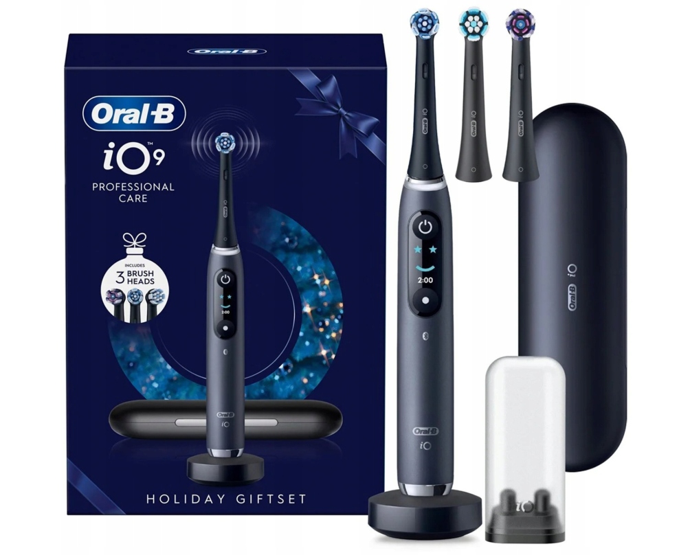 Szczoteczka elektryczna Oral-B iO9 Professional Care Giftset 3 końcówki