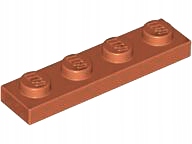 

Lego Płytka 1x4 Dark Orange 3710 Nowa