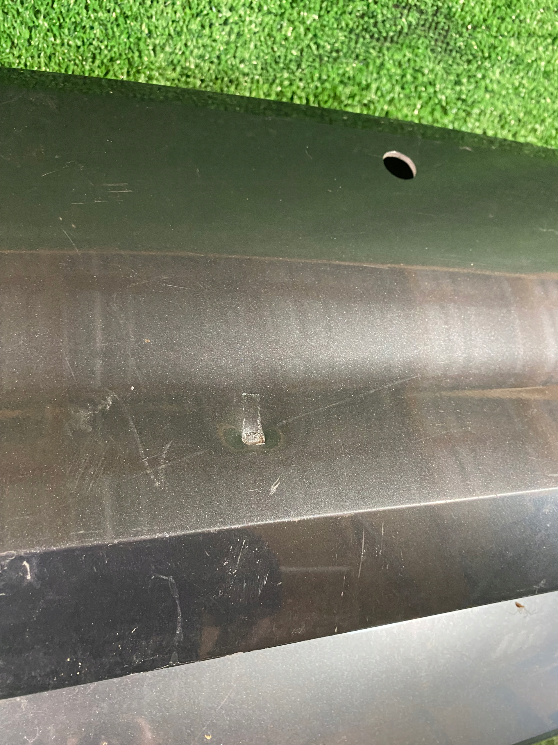 bumper rear rear part SKODA FABIA III LIFT