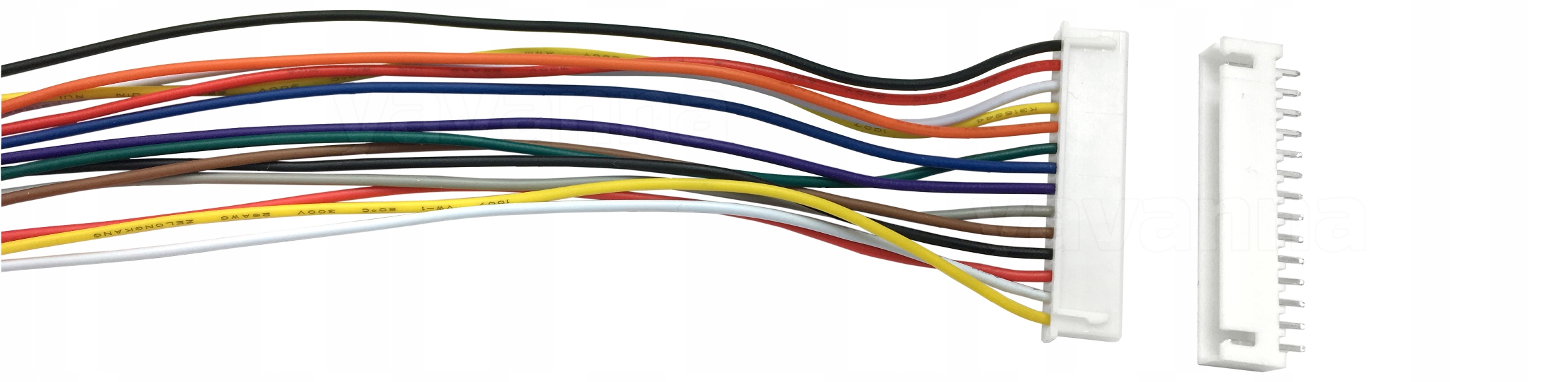 

Kabel Jst 14P konektor wtyk+gniazdo dł. 30cm 26AWG