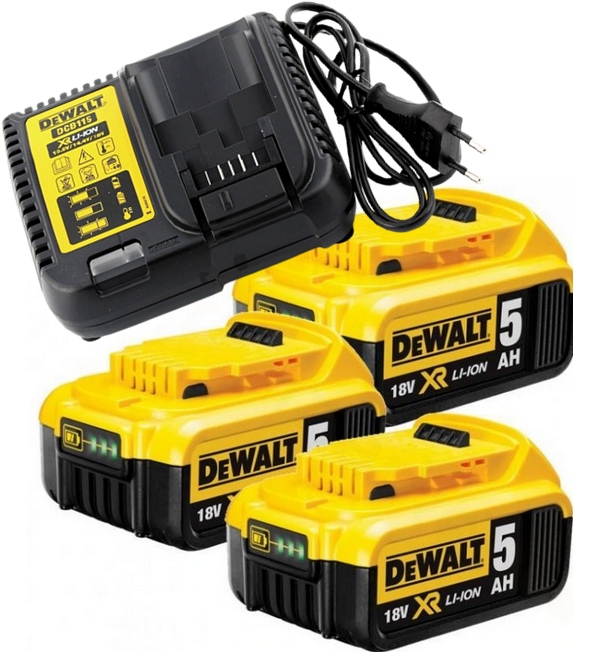 

DeWALT DCB115P3 3x Akumulator 5Ah