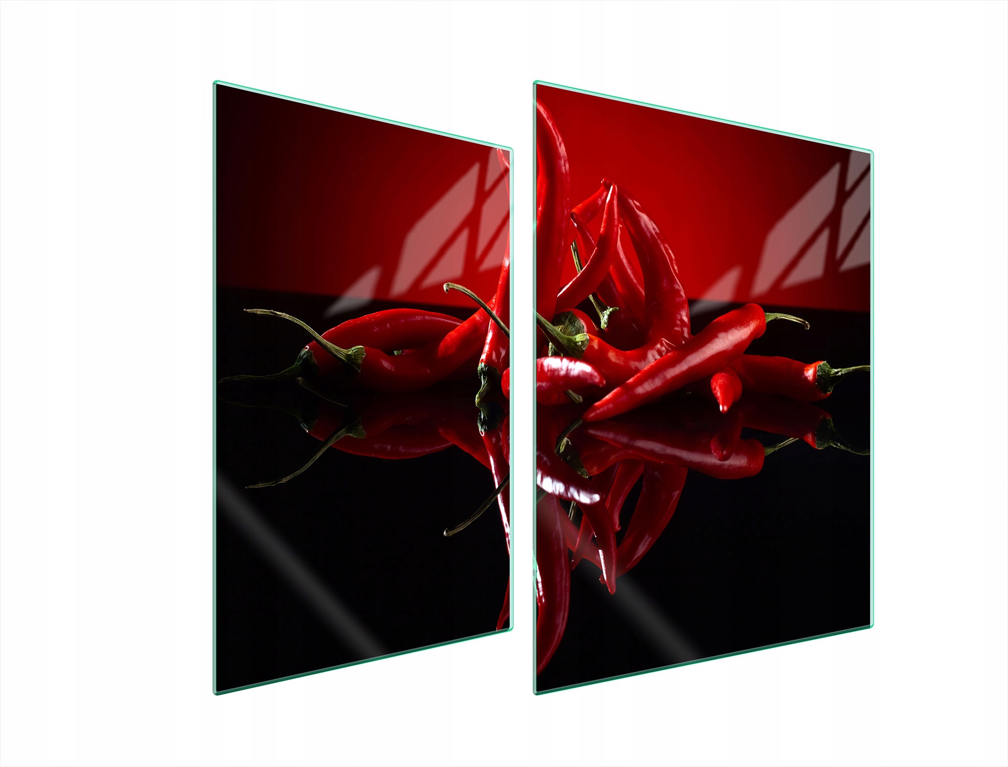 Skleněná Ochranná Deska Na Sporák 70x52 Chilli Tvrzené Sklo