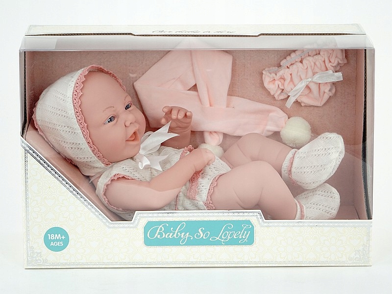 lalka BABY jak ŻYWA bobas BORN ubranko NIEMOWLAK Seria 1