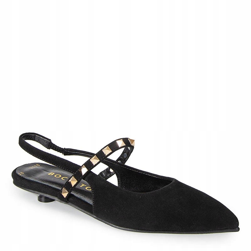 Boccato 696.2120 Černé Kožené Sandály 38