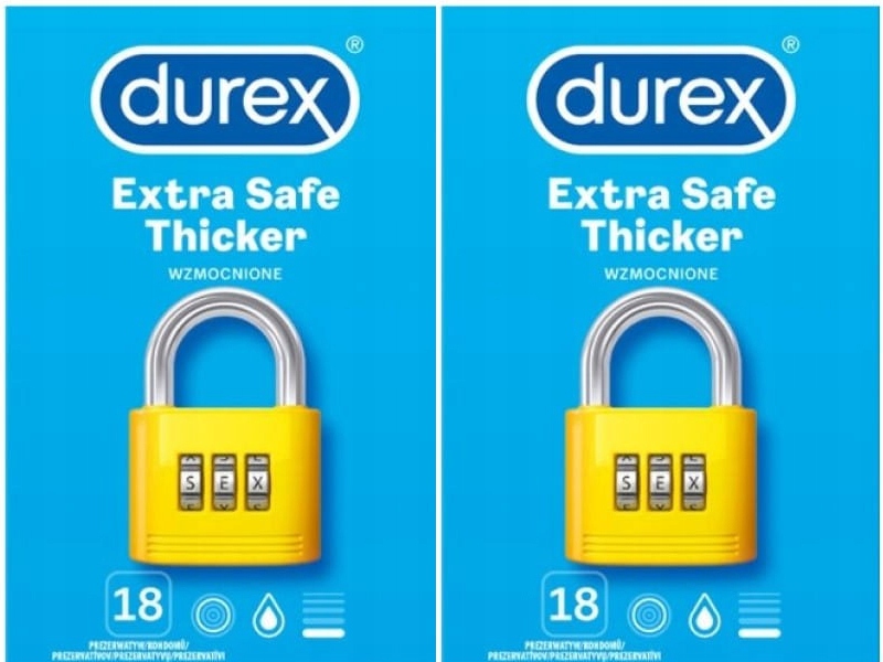 

Prezerwatywy Durex Extra Safe 36 sztuk pogrubiane