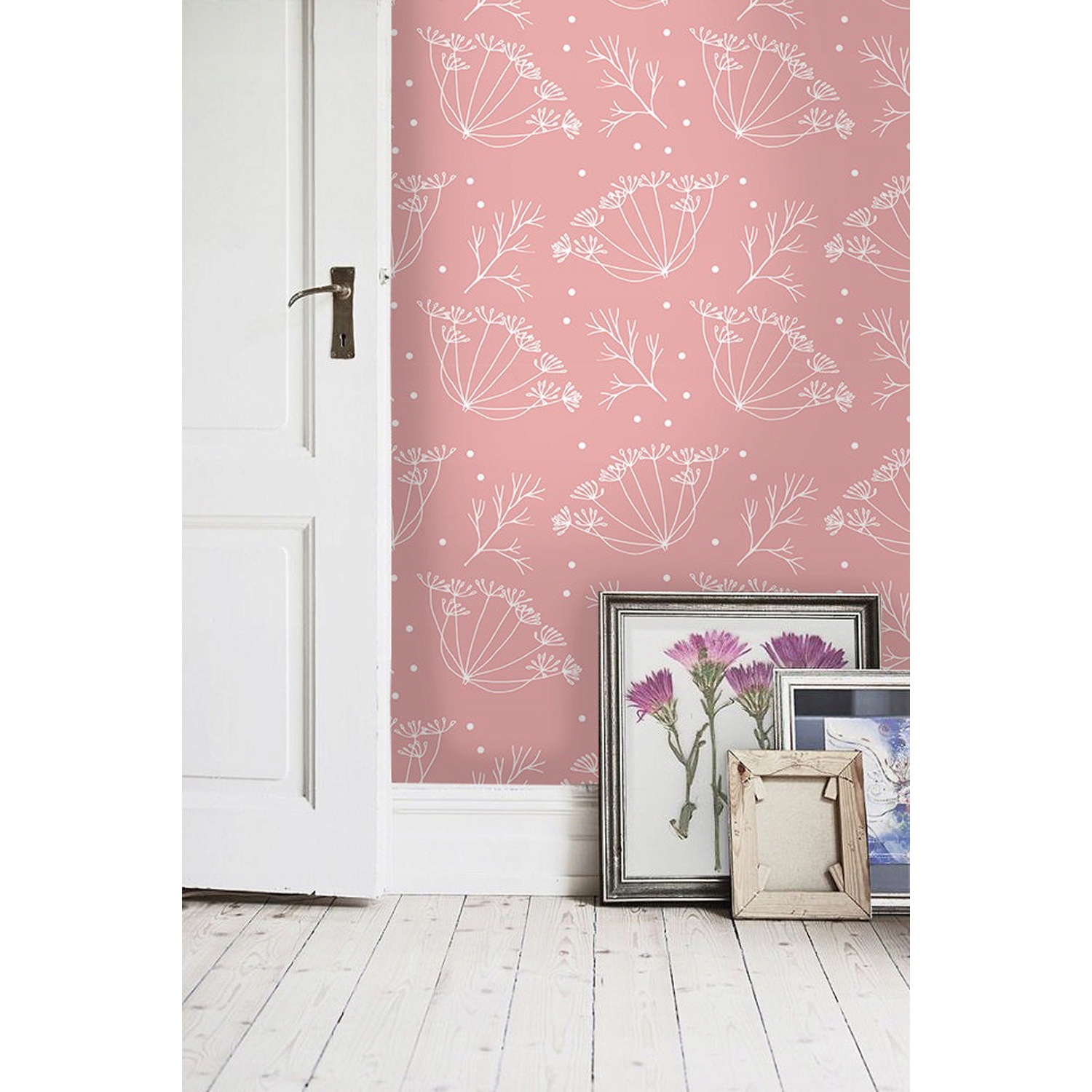 

Fototapeta ścienna Koper na różowym tle 250x250 cm