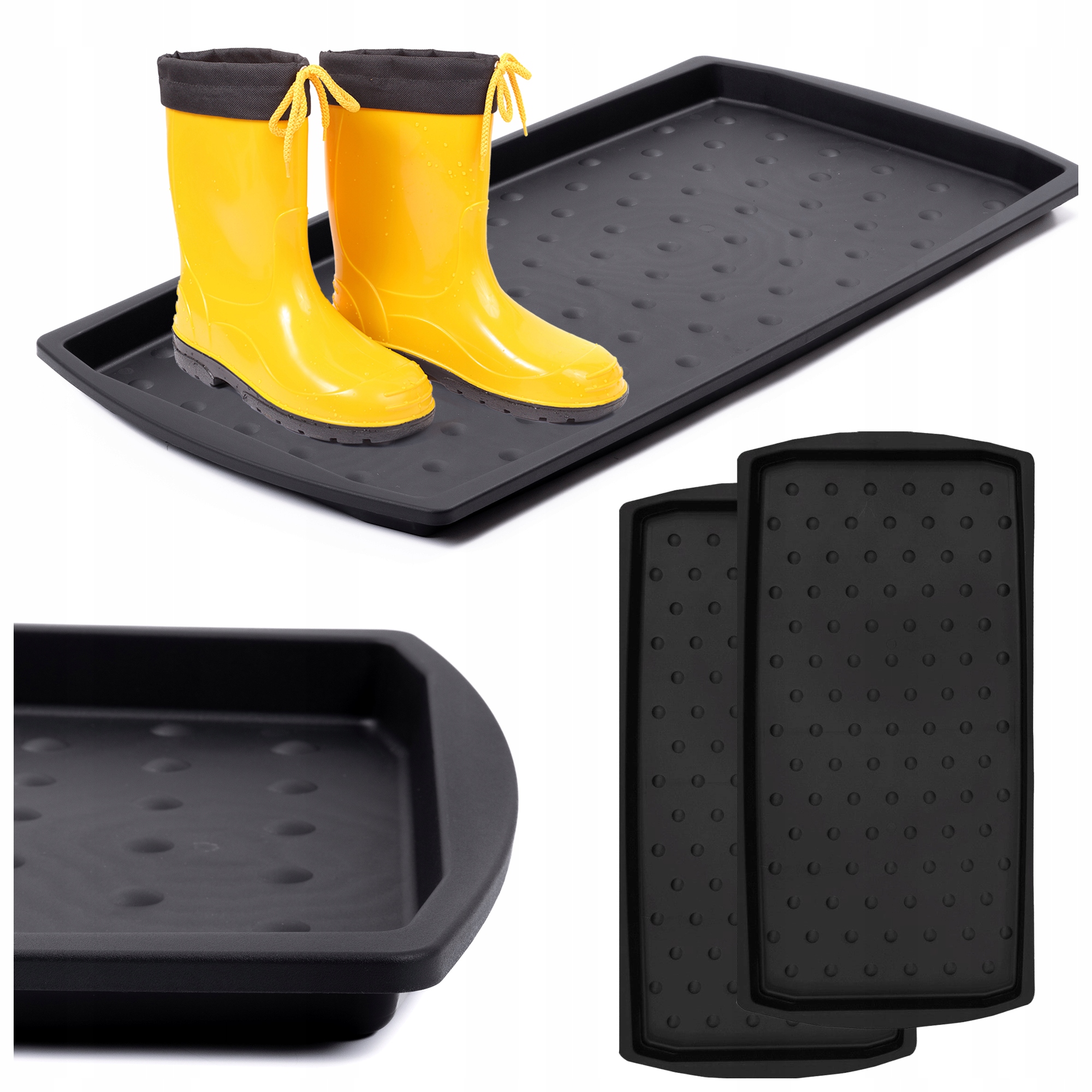 Podložka Na Boty Odkapávač Set 2ks Podložka Pod Boty Do Domácnosti 38x73cm