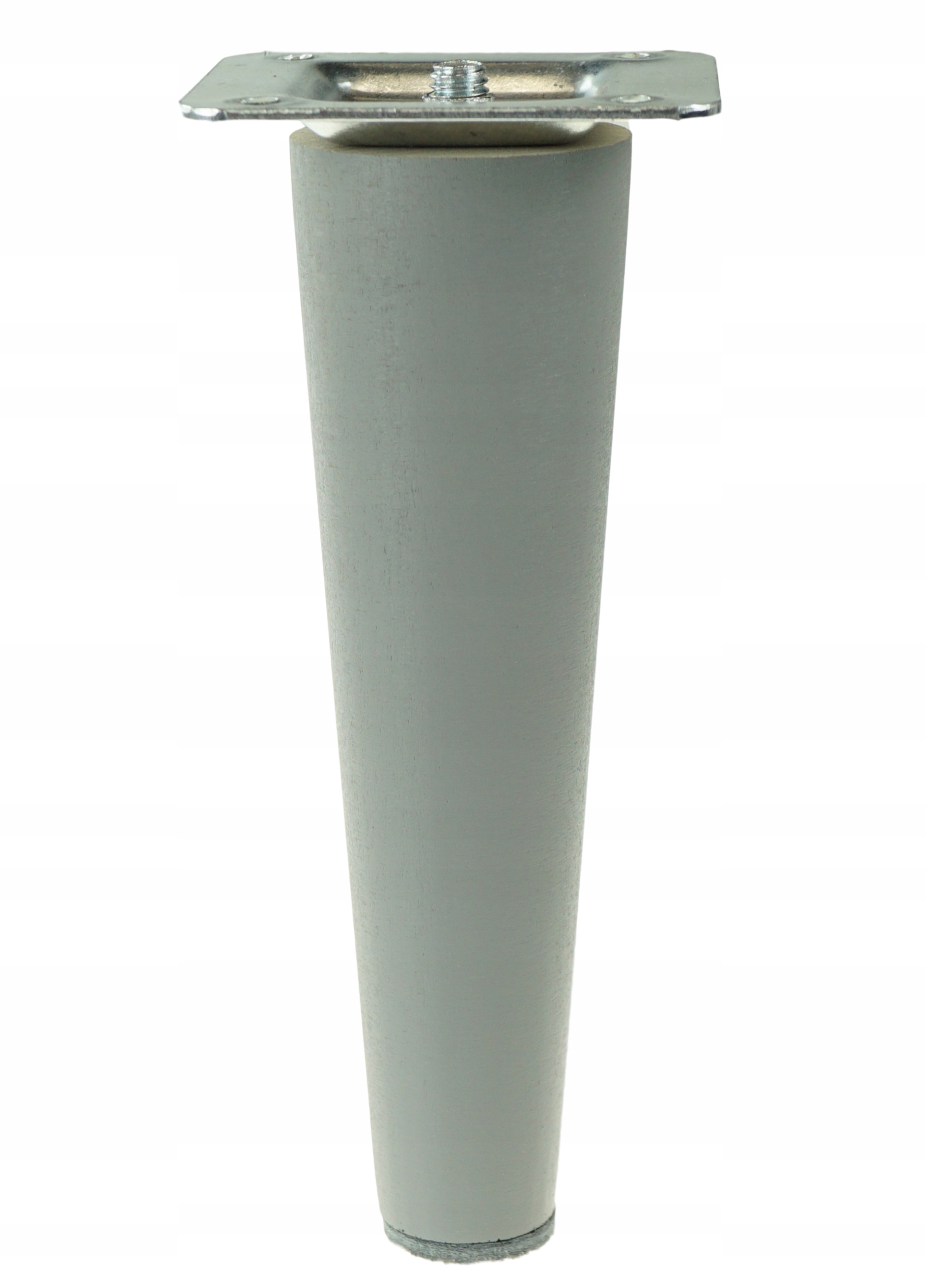

Noga nóżki bukowe 20 cm buk nóżka prosta szary mat