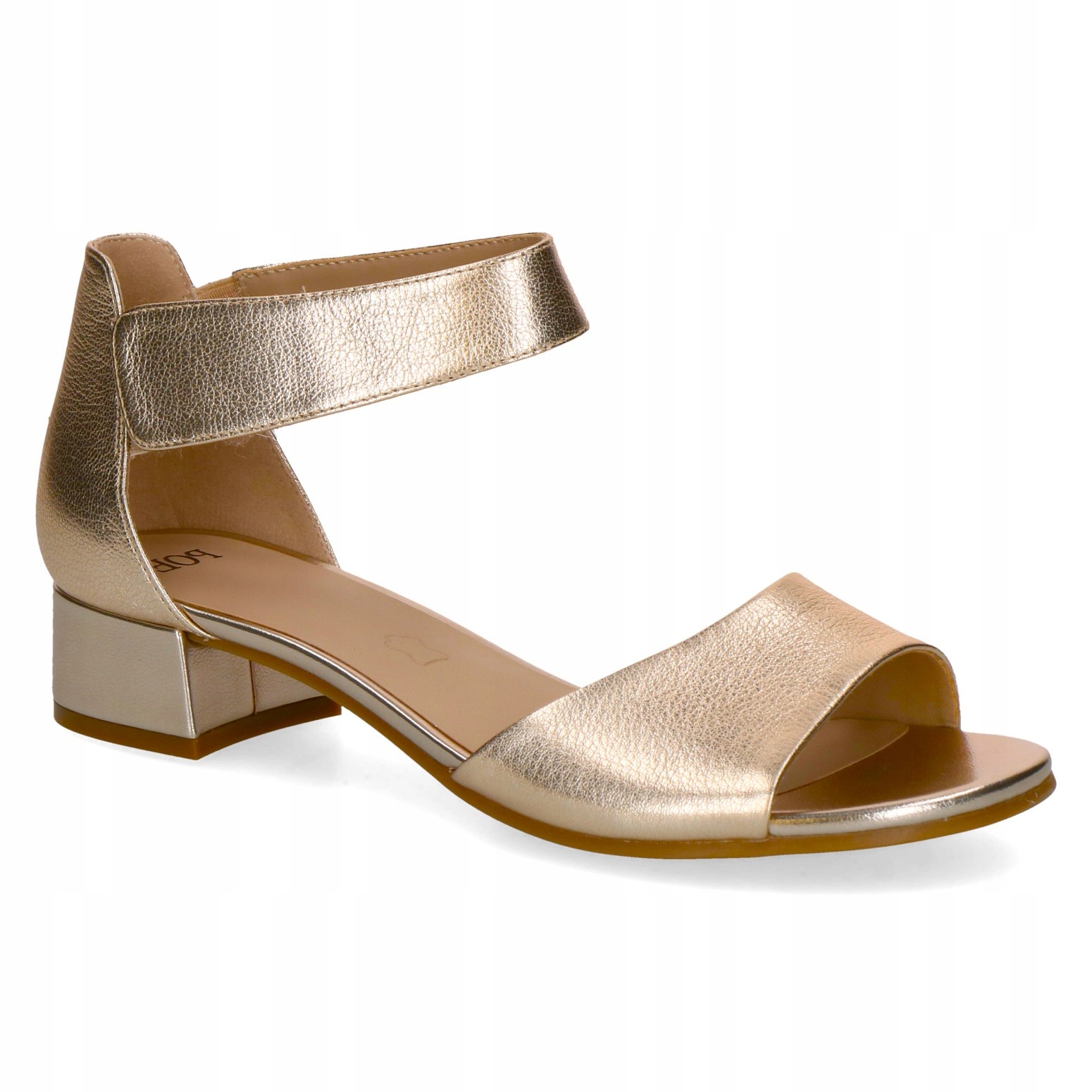 Caprice 28212-42 Zlaté Sandály Platin Metallic Vel. 38,5