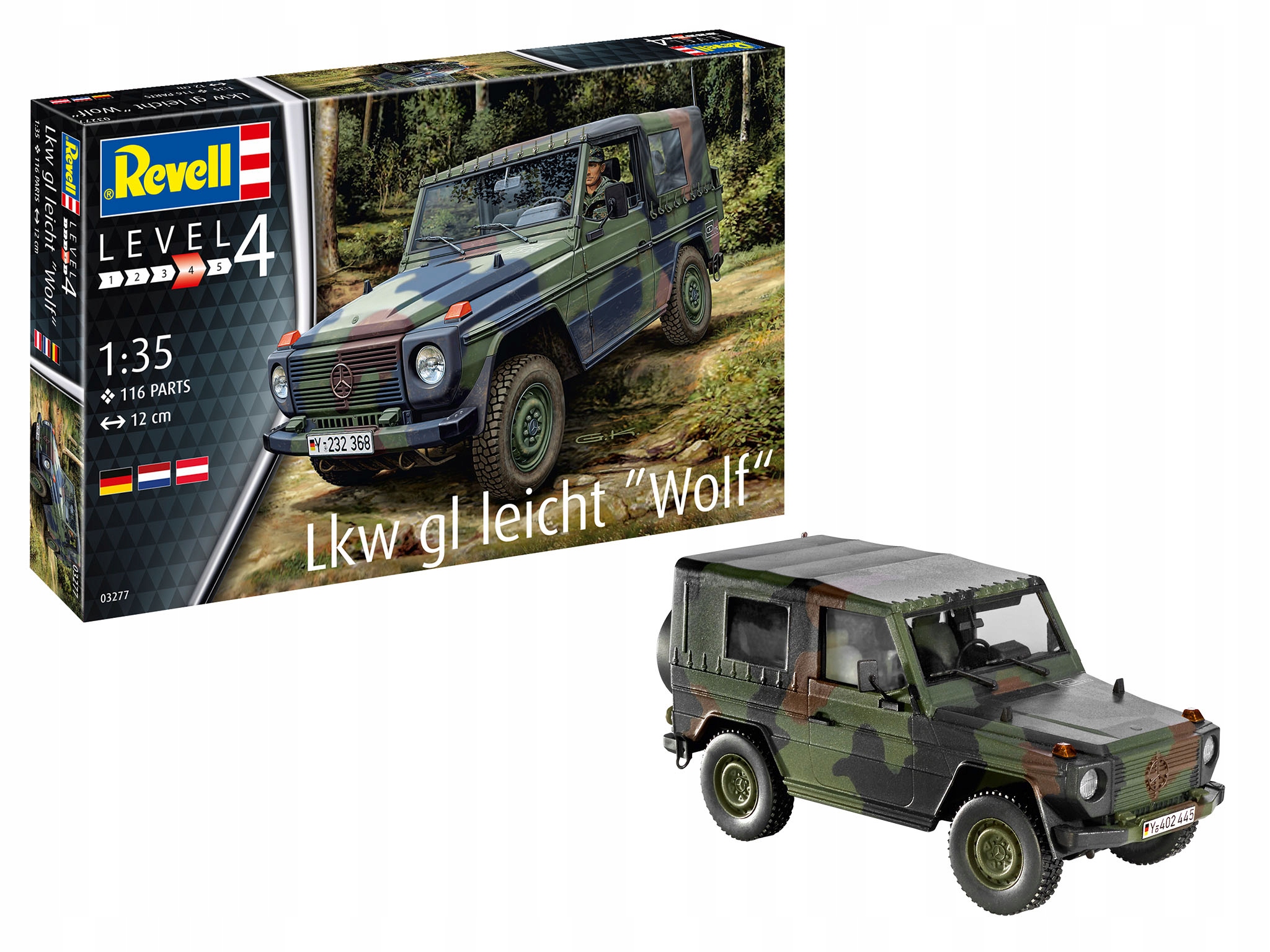 Revell Model Lkw gl. leicht Wolf 1:35 03277