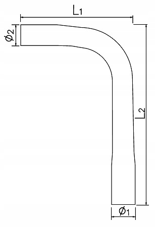 Kolanko do rur odgromowych; do Ø 40mm /TW/ AH Hard Kod producenta AH36060