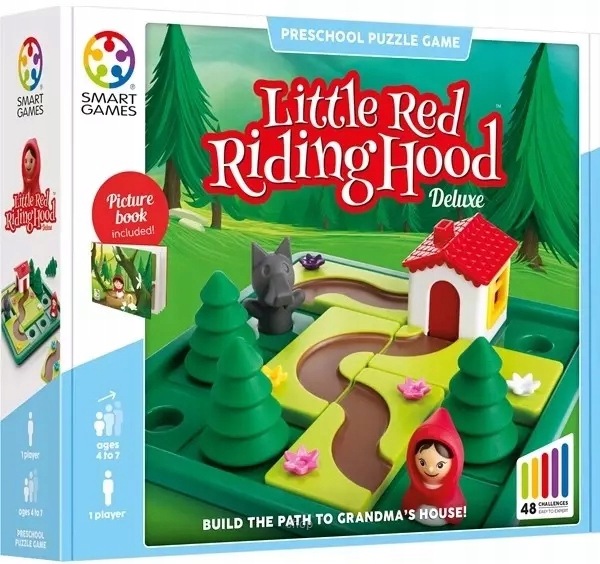 Smart Games Little Red Riding Hood Eng Logiczna Gra Dla Dzieci Iuvi Games