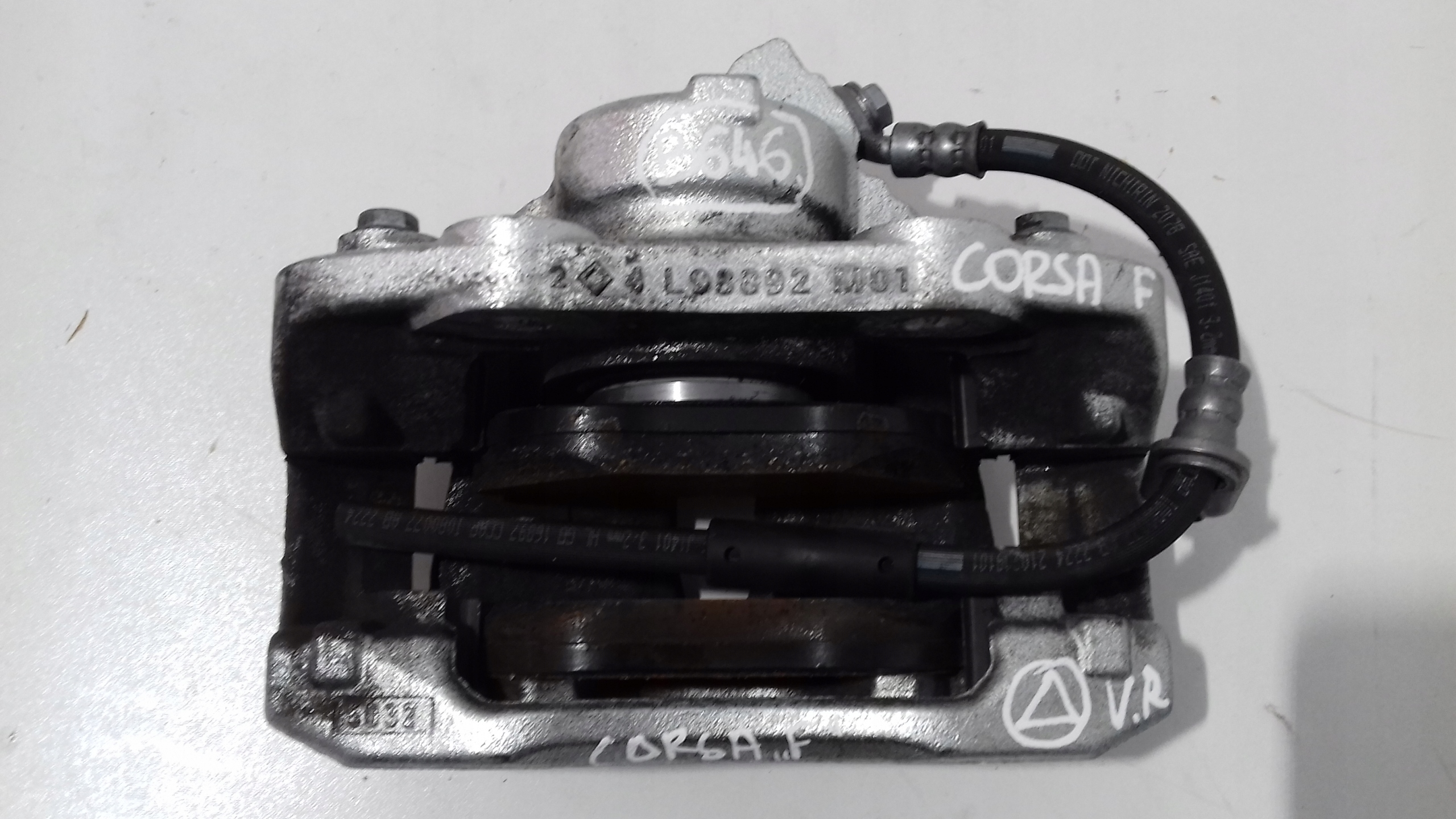 OPEL CORSA F caliper brake right front (B646)