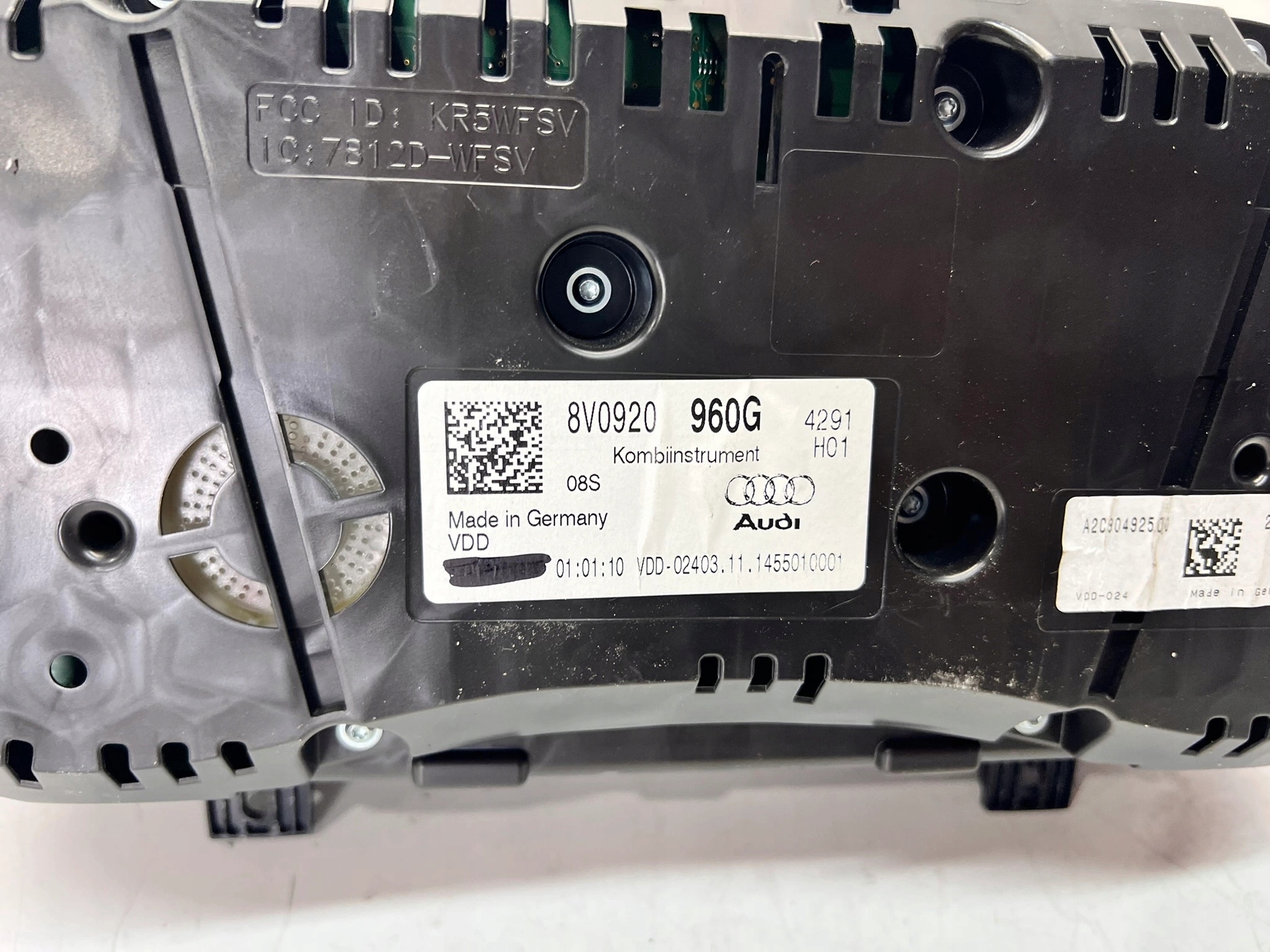 dials dials AUDI A3 8V 2.0 TDI 8V0920960G UK