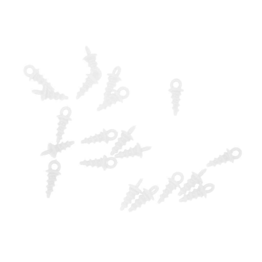 20 Popup Pegs Rig Stopper Baits Screw