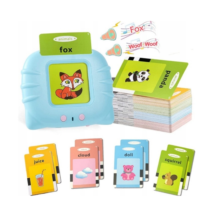 ZABAWKA DO WCZESNEJ NAUKI ANGIELSKIEGO DLA DZIECI Wiek dziecka 3 lata +