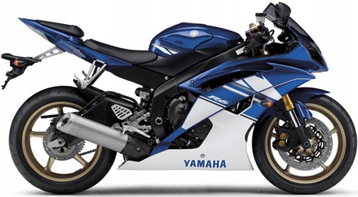 Samolepky Na Motocykl Juula Pro Yamaha Yzf R6 2010 Modré C Dpbmc RJ15