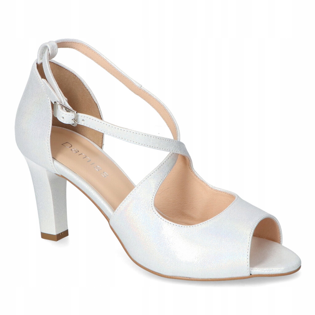 Sandály Damiss DS-354 Stříbrné Ayla 37