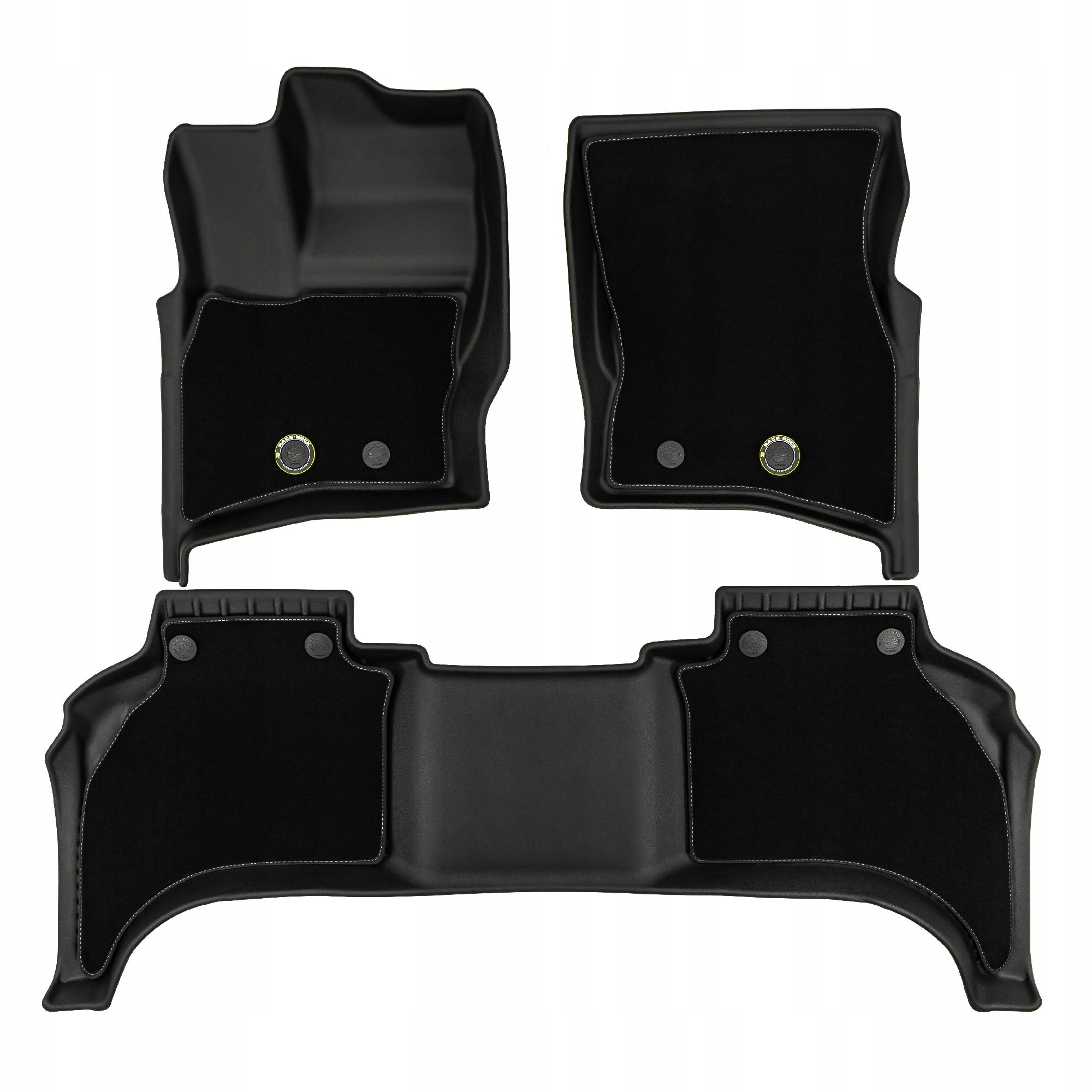 Koberce do auta 2v1 Race Rock pre Land Rover Defender II od roku 2020