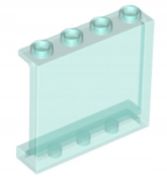 

Lego 60581 Panel 1x4x3 przeźroczysty nie Nowy (2g)