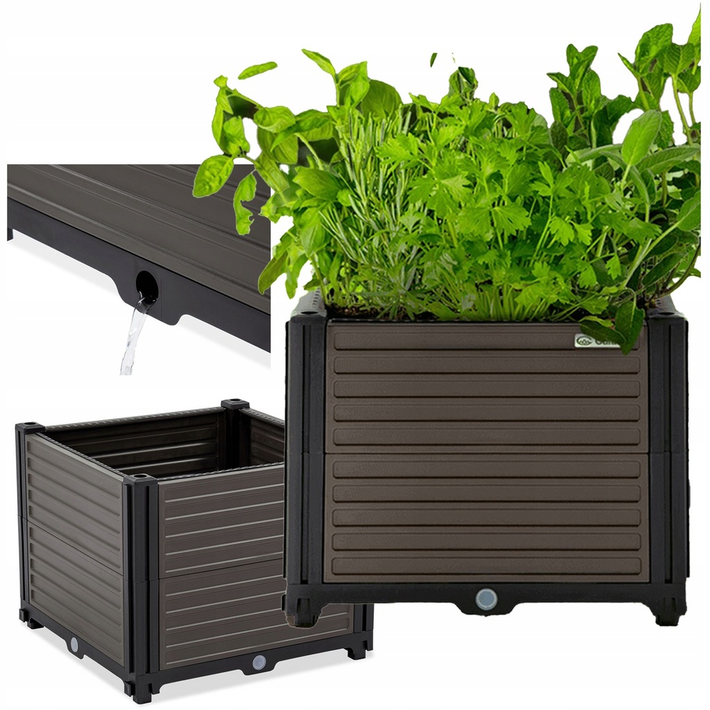 Pěstební truhla Zeleninový Záhon Grow Box S 41x41x31 cm Cultivo na balkon Terasa