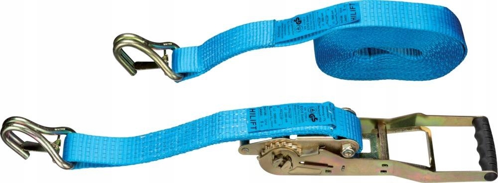 Транспортный ремень, закрепляющий крюк с защитой. 50мм 6м