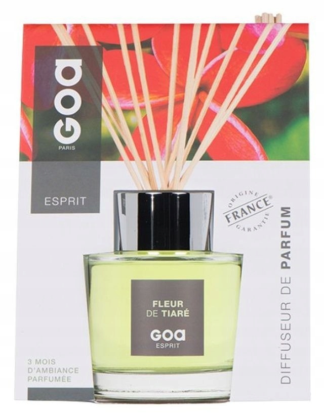 DYFUZOR ZAPACHOWY GOA ESPRIT 200 ML FLEUR DE TIARE (KWIAT TIARY)