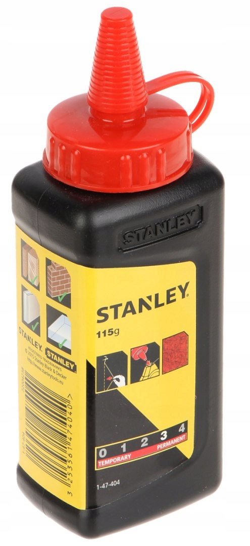 Kreda traserska Stanley 1-47-404 115 ml czerwona Typ kreda