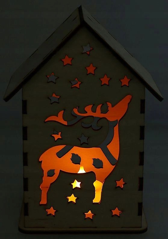 LAMPKA RORATY WITRAŻ Lampion ADWENTOWY +BATERIE V1 Marka inna