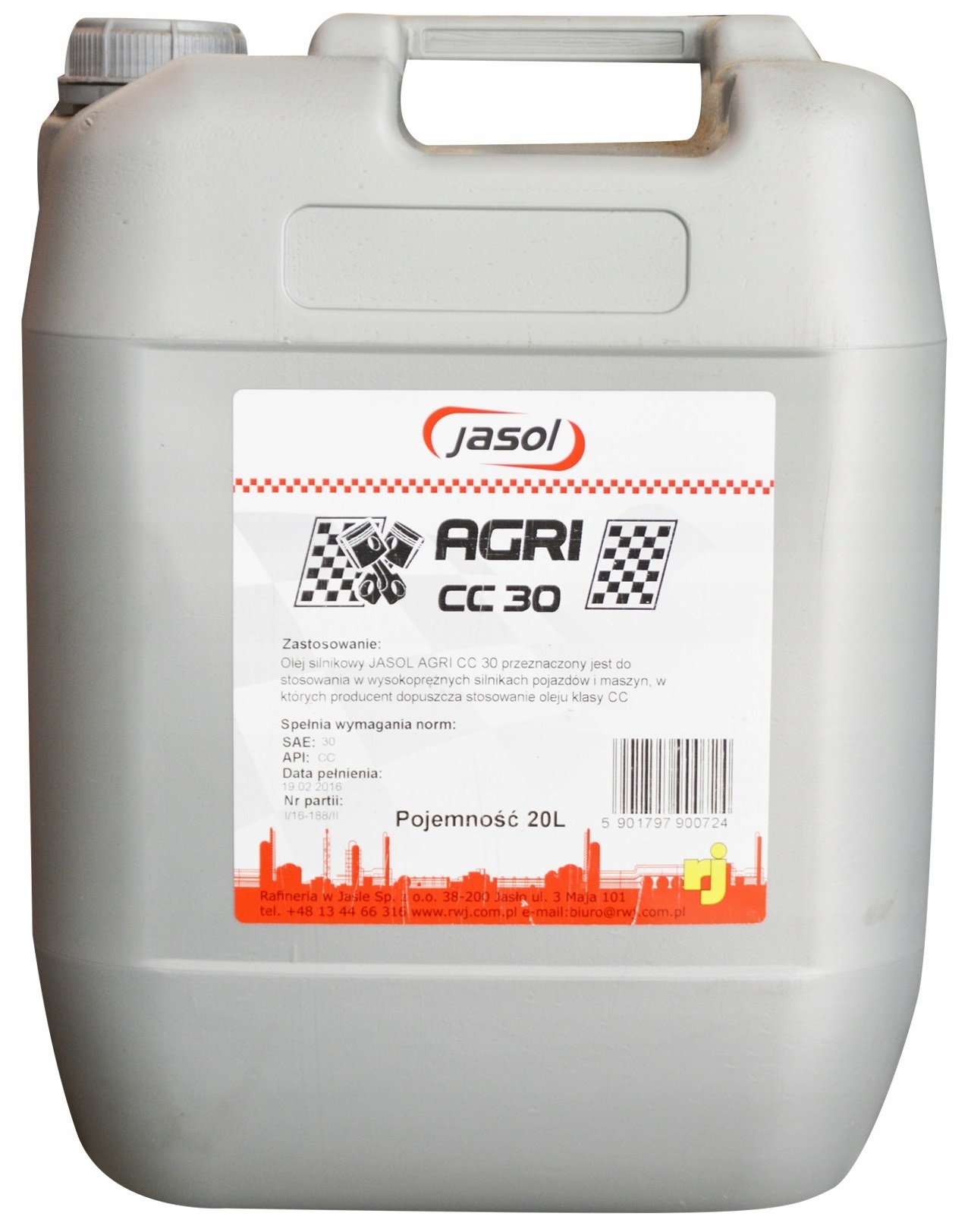 

Jasol Agri CC 30 "Superol" op. 20 l
