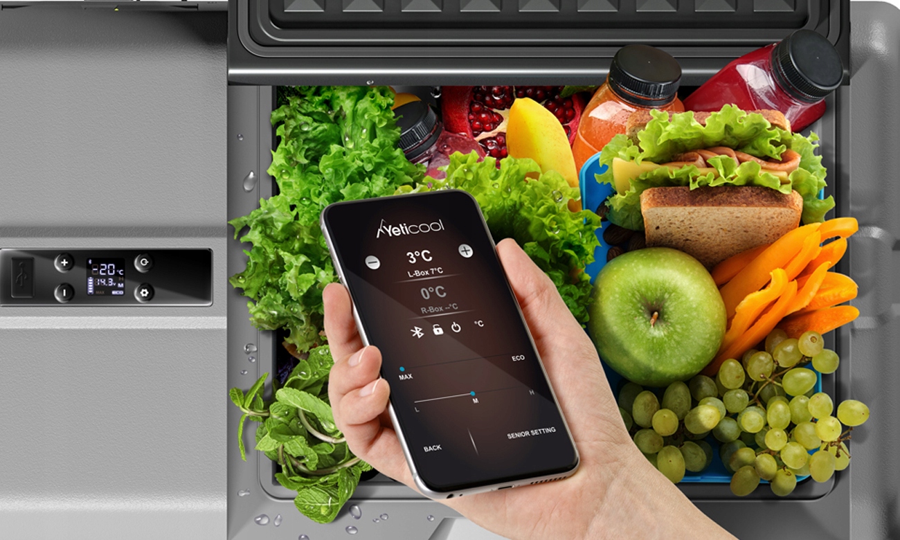 LODOWKA TURYSTYCZNA SAMOCHODOWA YETICOOL LX30 28L Product Depth 36 5 cm