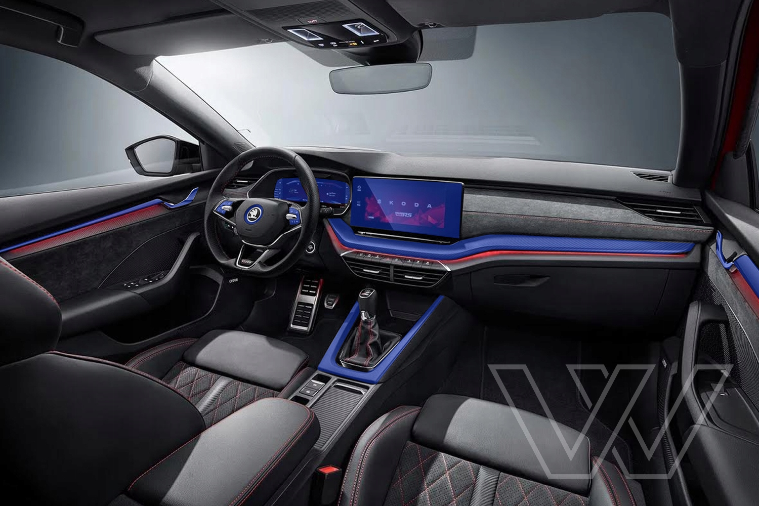 Folia Ochronna PPF do Wnętrza - Skoda Octavia