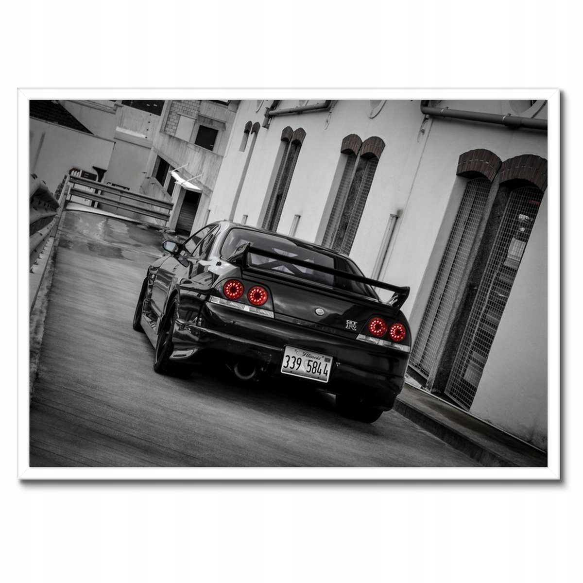 Plakáty v rámu 70x50 Nissan Gtr